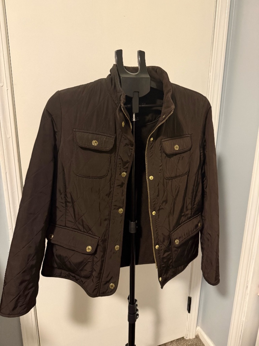 Talbots Quilted Utility Jacket
